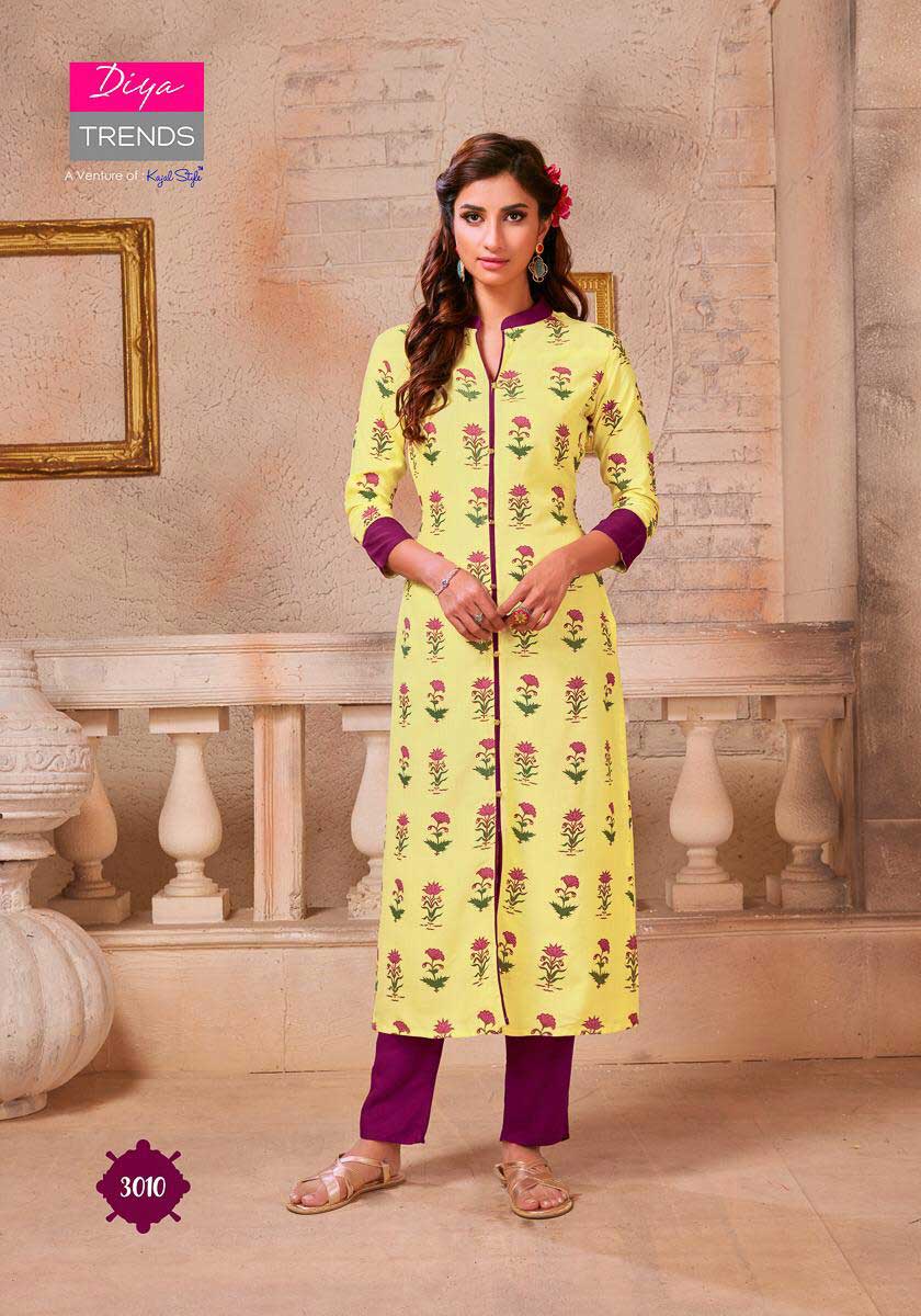 Biba's Vol-3 Diya Trends Rayon Palazzo Kurti Biba's Vol-3 Diya Trends Rayon Palazzo Kurti